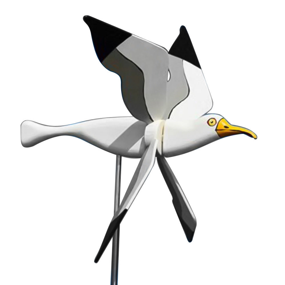 Holiday Gift Seagull Windmill Garden Decoration