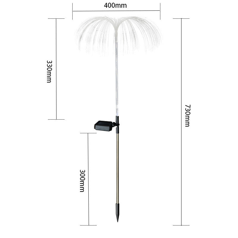 LED Solar Jellyfish Garden Lights