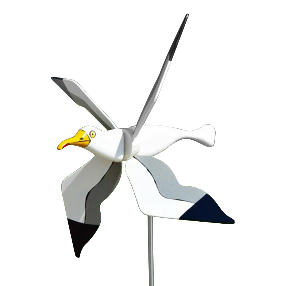 Holiday Gift Seagull Windmill Garden Decoration