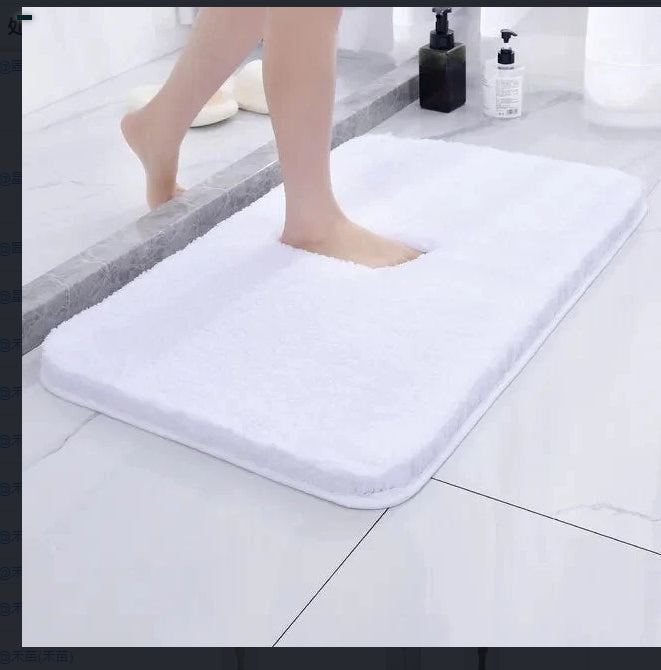 Chenille Non-Slip Absorbent Floor Mat – Soft & Durable