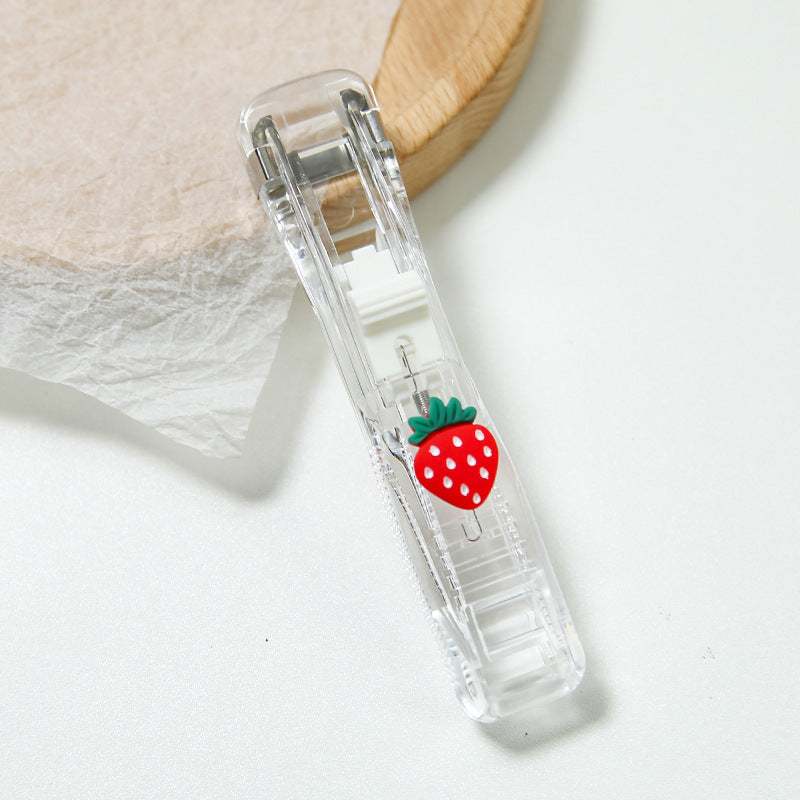Mini Reusable Traceless Hand Clamp Push Stapler