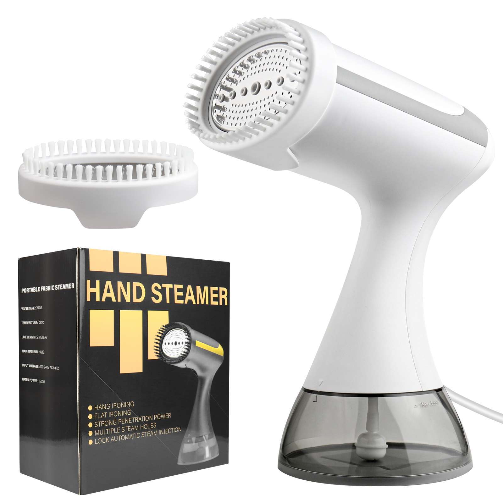 Compact Travel & Home Clothes Steamer – Fast Wrinkle Removal