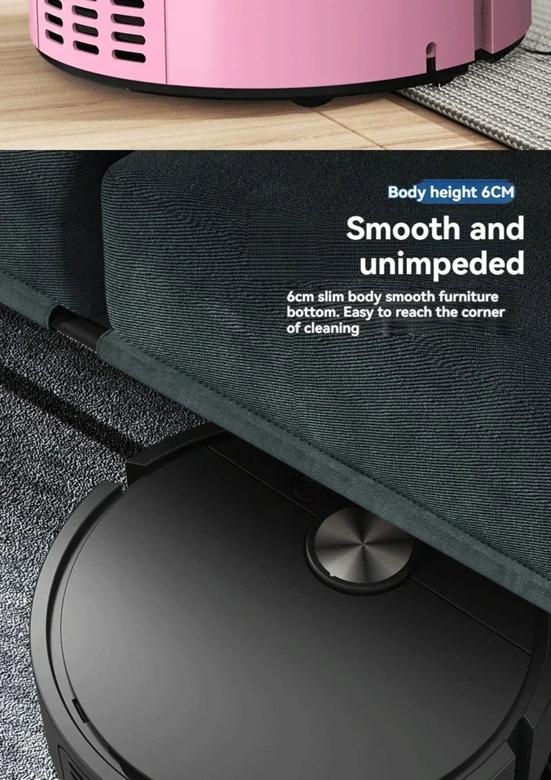 2026 Smart Sweeping Robot Vacuum Mop Mini Cleaner USB