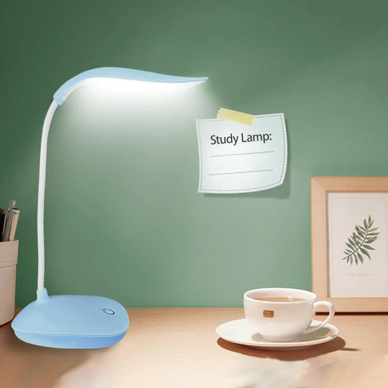 LED Reading Desk Lamp USB Charging Touch Dim Eye Light