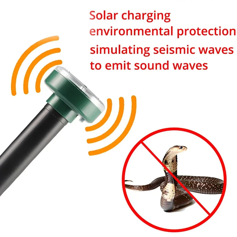 Solar Ultrasonic Mole Repellent Insect Repeller