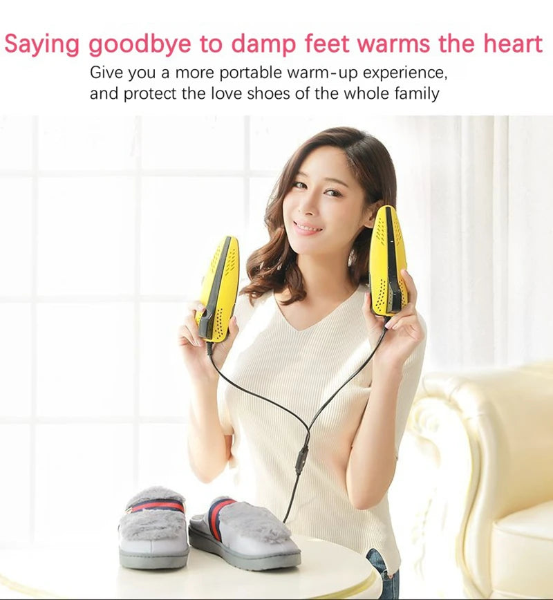 Shoe Dryer UV Sterilizer Deodorizer Quick Dry Heater