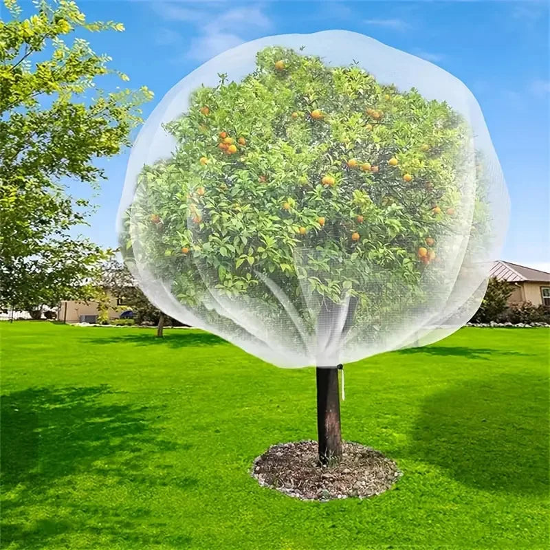 Garden Netting Cover Drawstring Bird Plant Barrier
