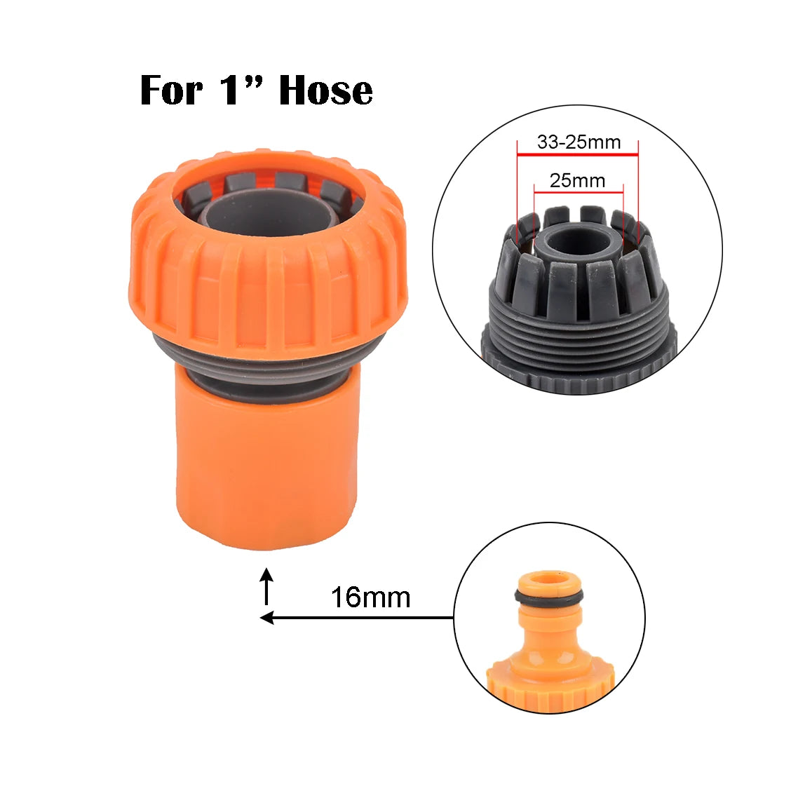 Garden Hose Quick Connect Tap Water Coupler Fitting