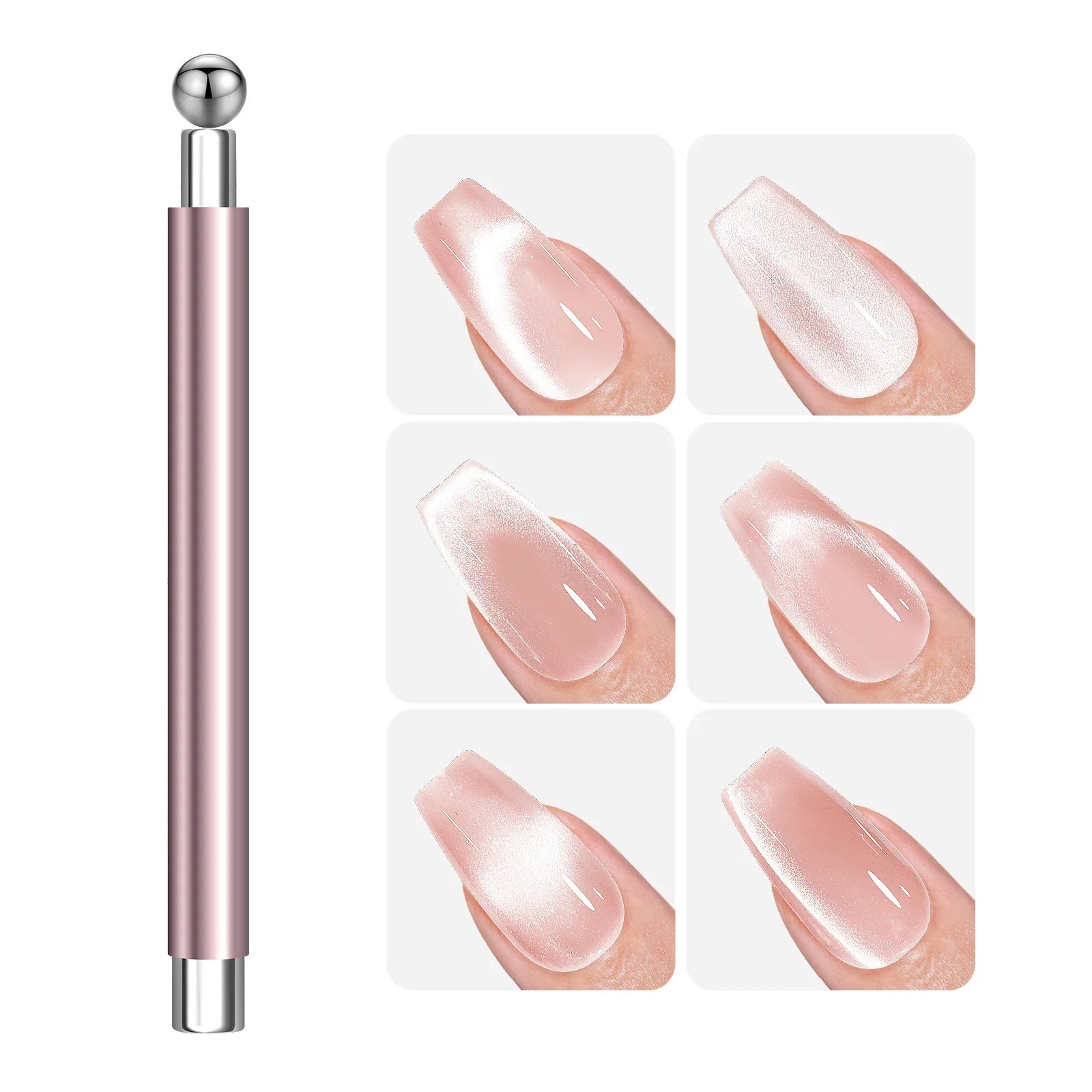 Nail Art Cat Eye Magnet Stick For Cat Eye Gel Effect Creative Ornaments Nail Props Tools Gel Special Velvet 5D Nail DIY Tool