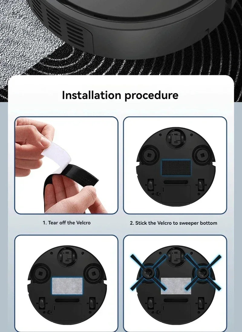2026 Smart Sweeping Robot Vacuum Mop Mini Cleaner USB