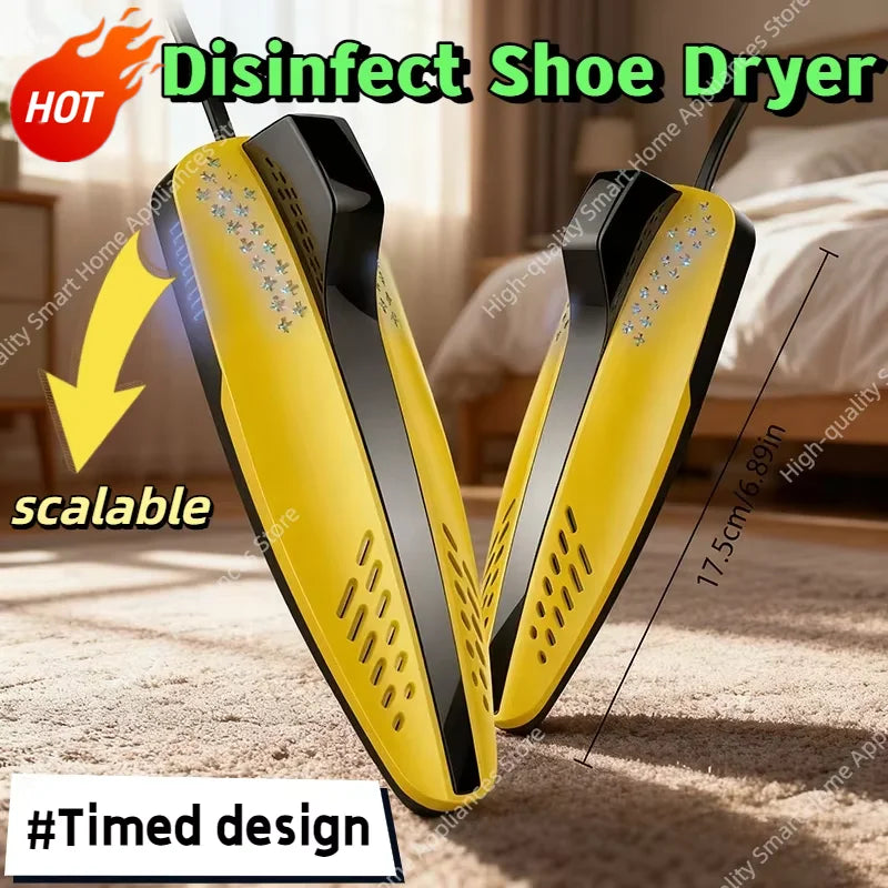 Shoe Dryer UV Sterilizer Deodorizer Quick Dry Heater