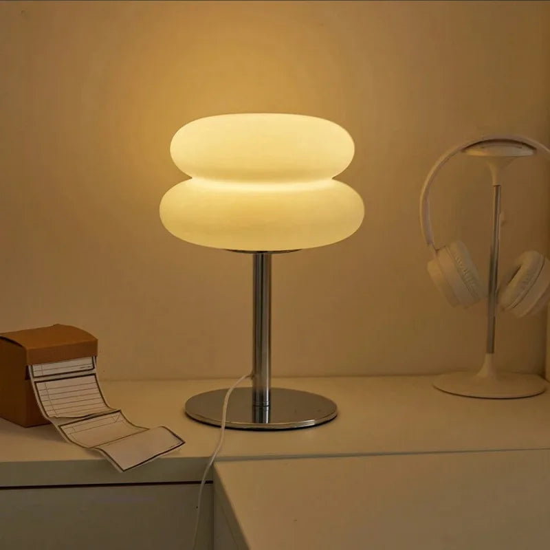 Macaron LED Table Lamp Dimming Night Light Bedroom Decor