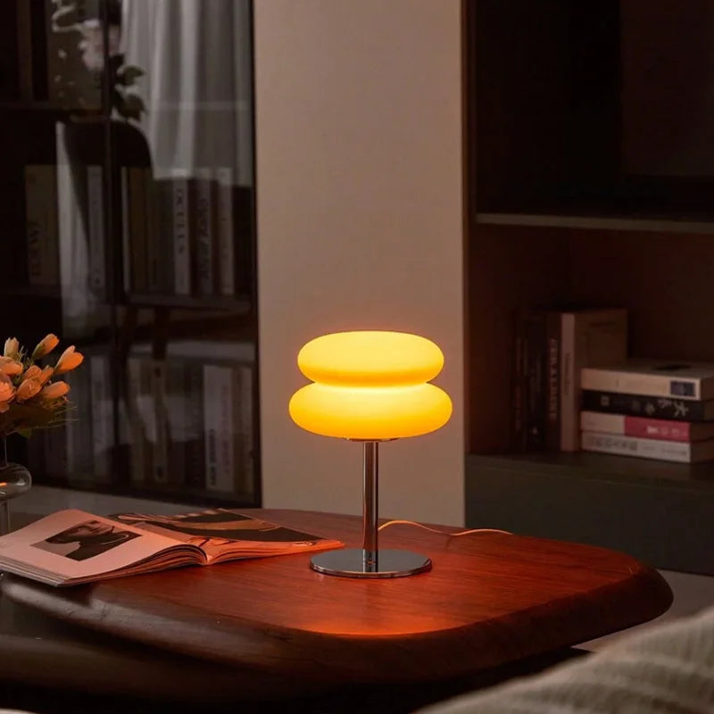 Macaron LED Table Lamp Dimming Night Light Bedroom Decor