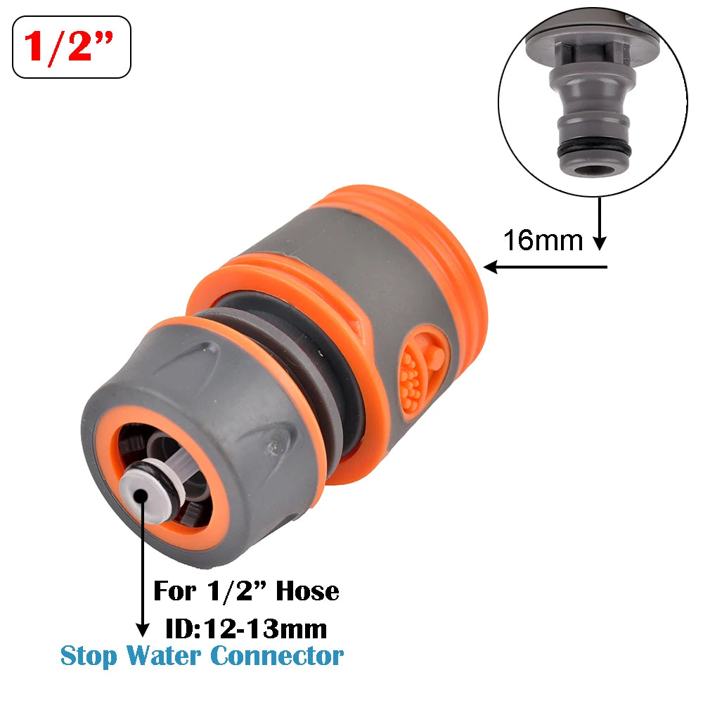 Garden Hose Quick Connect Tap Water Coupler Fitting