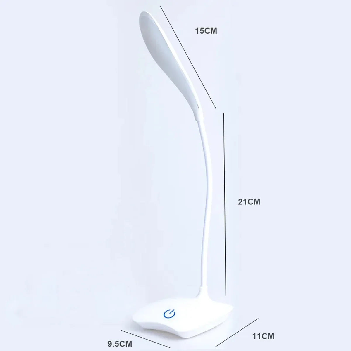 LED Reading Desk Lamp USB Charging Touch Dim Eye Light