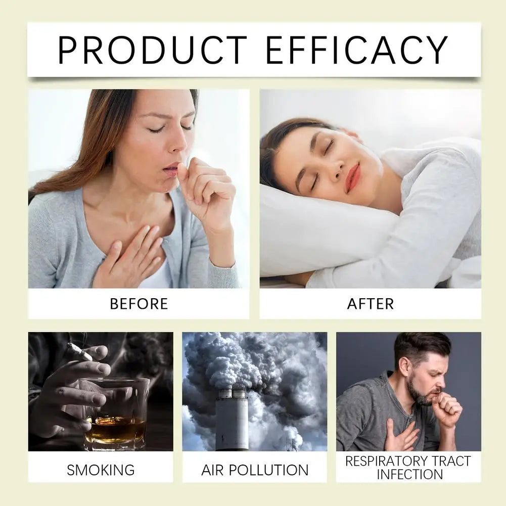 1/4PCS NEW Quitting Smoking Lung Cleansing Nasal Aspirator Improving Sleep Melatonin Diffusion Pen Herbal Blend Diffuser Set