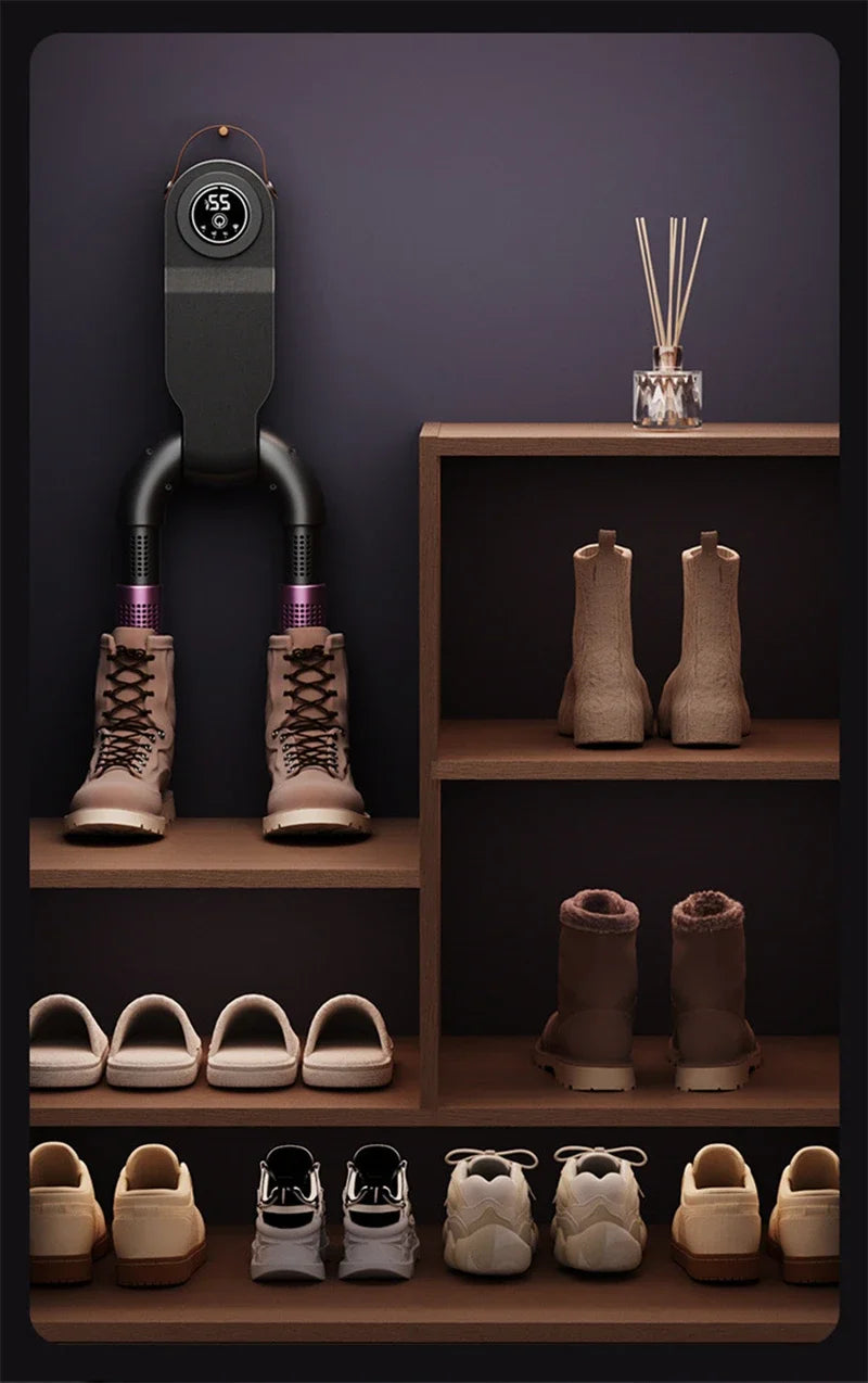 Portable Shoe Dryer UV Deodorizing Foldable Boot Dryer