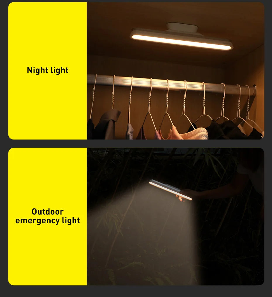Baseus Magnetic Desk Lamp Rechargeable LED Dimming Light