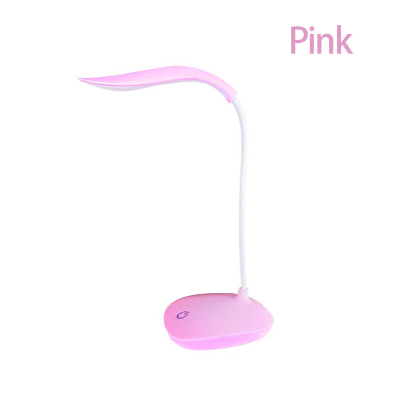LED Reading Desk Lamp USB Charging Touch Dim Eye Light