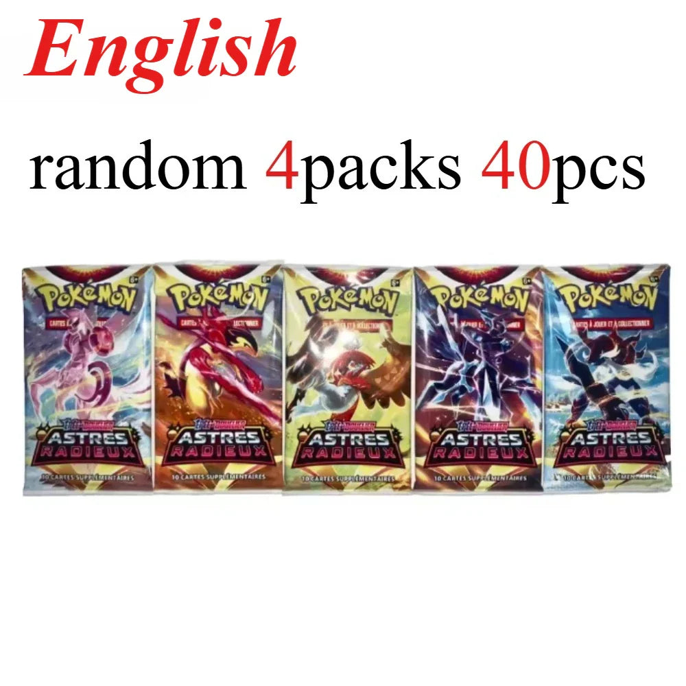 40 Pcs Pokemon Card Prismatic 151 Evolutions English Booster Battle Pokemon Card Game Carte Trading Collection Cards Gift