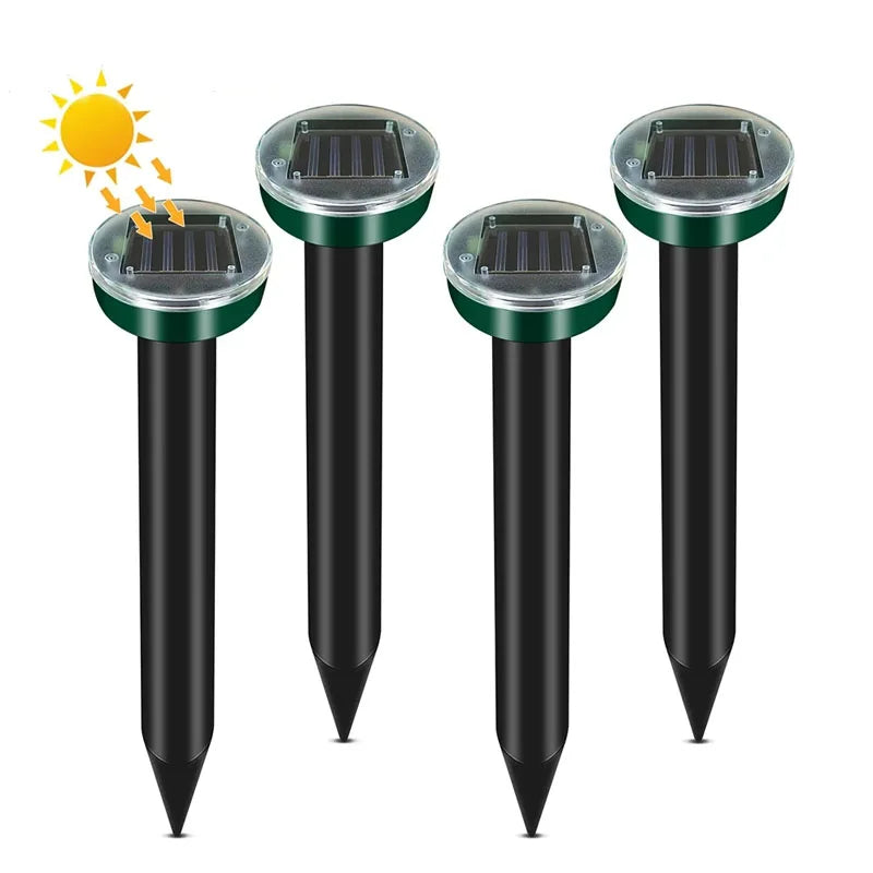 Solar Ultrasonic Mole Repellent Insect Repeller