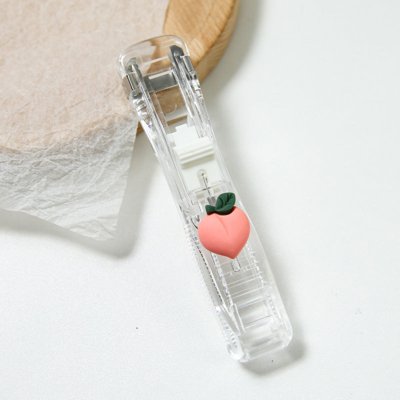 Mini Reusable Traceless Hand Clamp Push Stapler