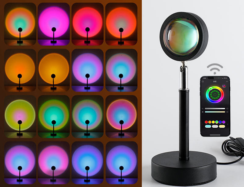 Rainbow Celebrity Photo Scene Projection