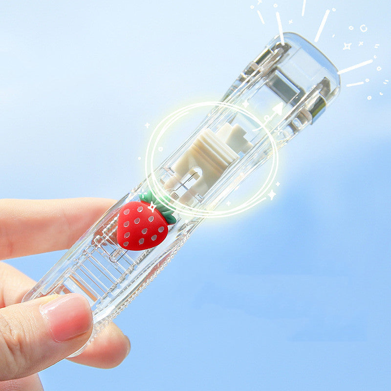 Mini Reusable Traceless Hand Clamp Push Stapler