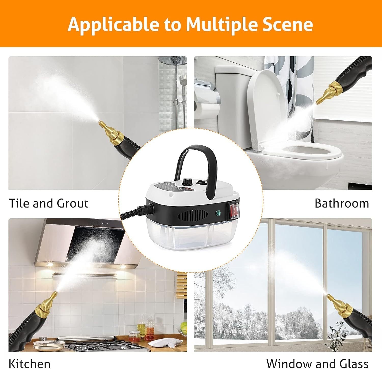 2500W Household High-temperature Steam Cleaner