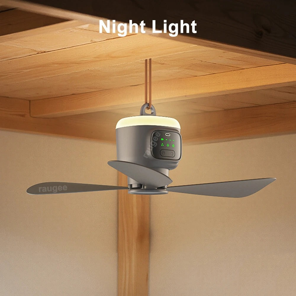 12000mAh Portable Ceiling Fan